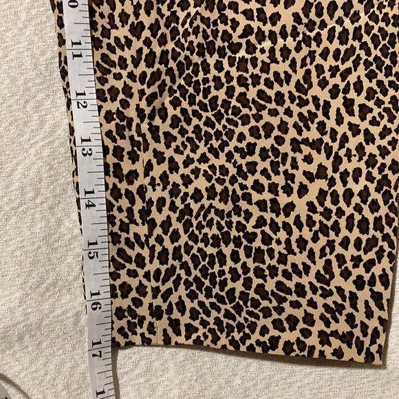 August Max Woman Animal Print Silk Jacket Size 16W - Picture 7 of 8